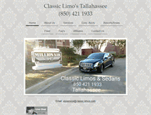 Tablet Screenshot of classic-limos.com